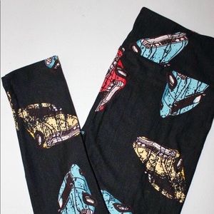 Lularoe HTF Car OS Leggings